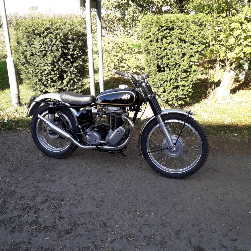 AJS motorcycle competition